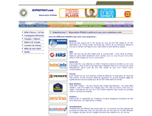 Tablet Screenshot of hotel.icipartout.com